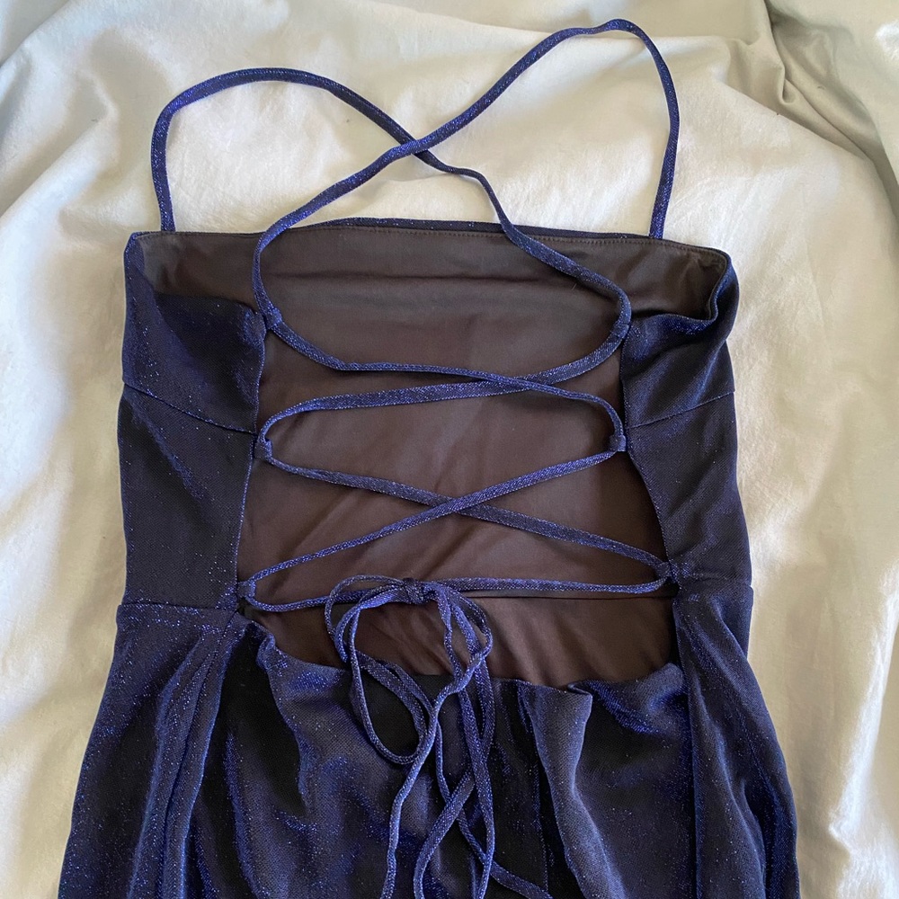 Urban Outfitters XL Rachel Sparkly Maxi Dress - Picture 2 of 8